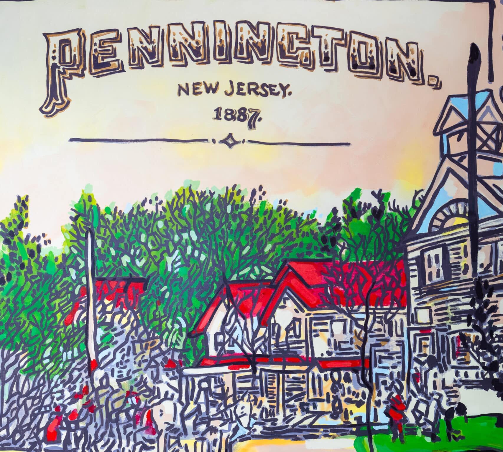 Pennington New Jersey Mural