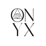 ONYX_Square Logo_Black_White Background